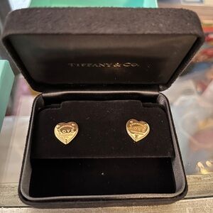 Tiffany & Co. Rose Gold Love Earrings